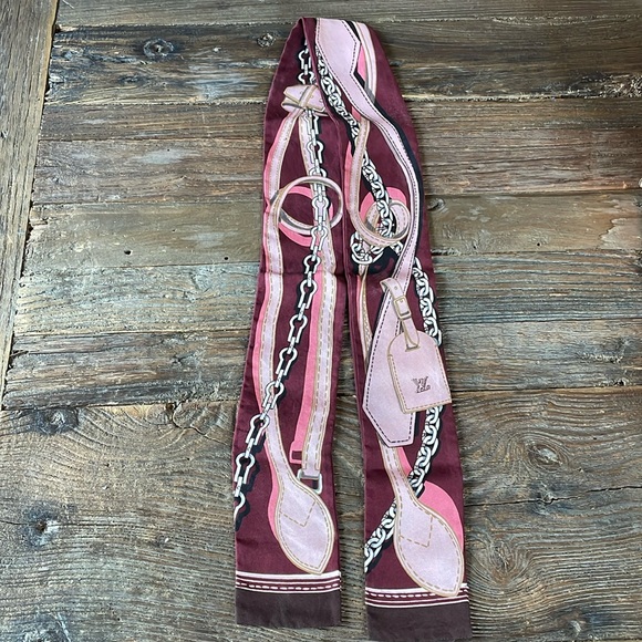 Authentic Louis Vuitton twilly scarf - Picture 2 of 7